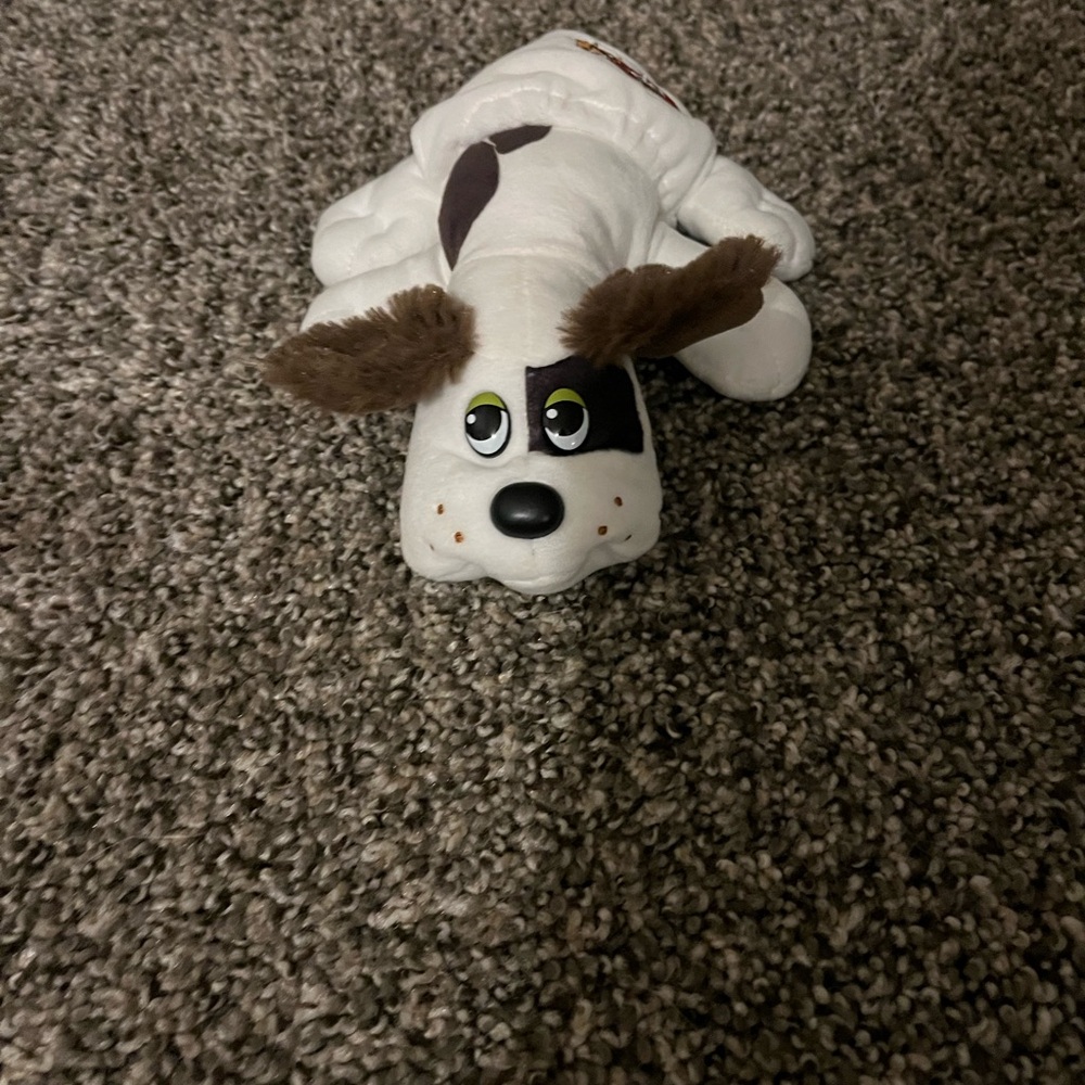 Pound Puppy - White and Brown